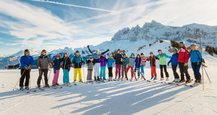 camp suisse group ski