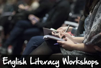 english literacy school workshops