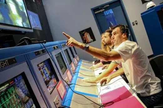 school trip at Huntsvilles Advances Space Camp Alabama USA