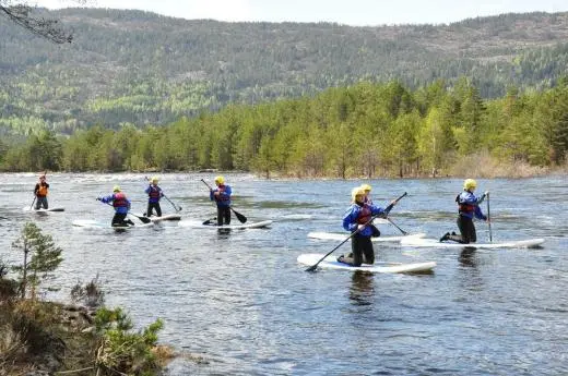 school trip at Norway Activity Week