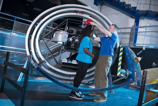 school tours Euro Space Centre, Belgium