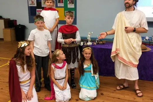 Ancient Greece Workshop & Wow Day school groups