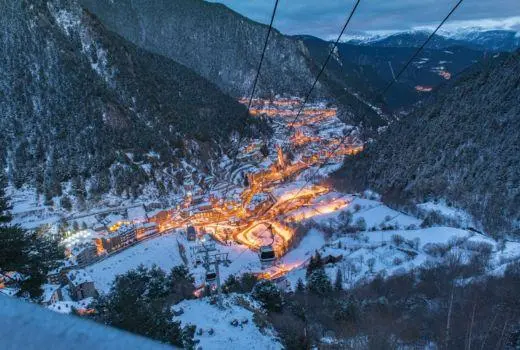 school trip at Andorra, Spain