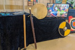 school trip at Anglo Saxon Workshop & Wow Day