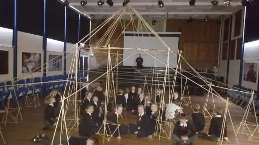 school hall workshop for anglo saxon building
