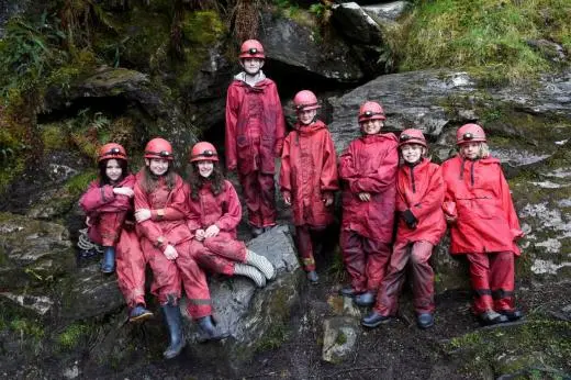 school trip at Benmore Outdoor Centre