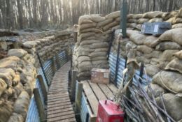 World War One trenches at CEMA