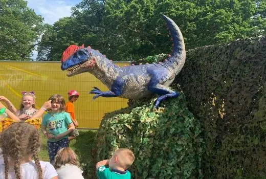 Image for a school workshop for Dinosaurs KS2