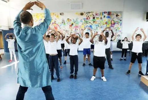 school trip at Educational Dance Workshops