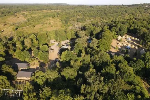 aerial view of high ashurst surrey