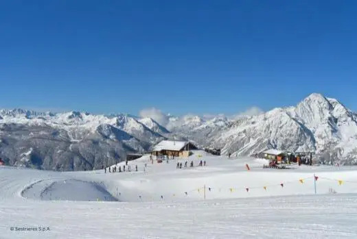 school trip at Sansicario, Italy
