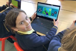 school trip at Introduction to Coding Workshop