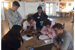 school groups Making radio - creative audio learning