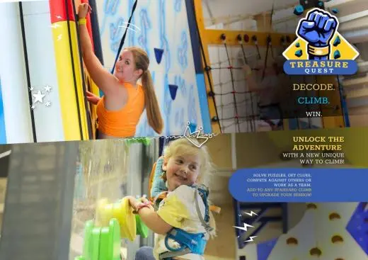 school trip at Rock Up Walton on Thames