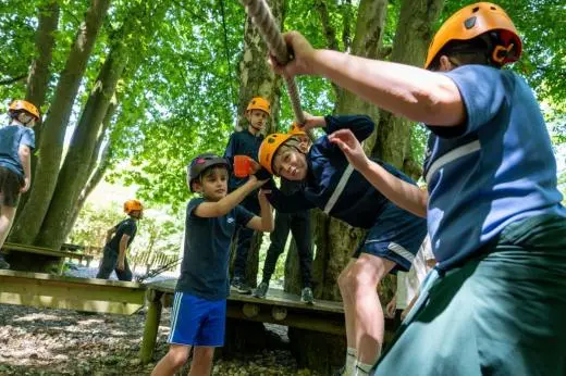 school trip at Rootd Adventure
