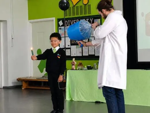 school trip at Science Week Spectacular