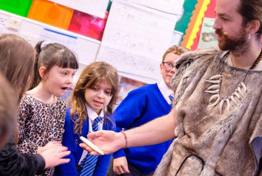 Stone Age Workshop & Wow Day photograph