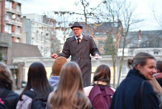 school trip at The Big Book Show - an introduction to literary criticism for KS3 and GCSE