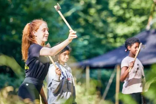 The Bushcraft Company - Boughton Woods school groups