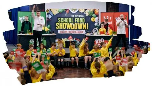 school trip at The School Food Showdown