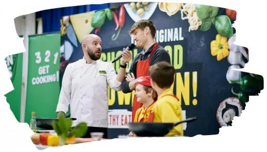 The School Food Showdown photograph