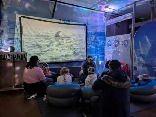Themed planetarium experiences school groups