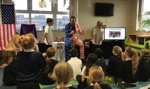 school trip at USA Workshop & Wow Day