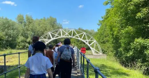 school trip at Victorian, Industrial, and World War History