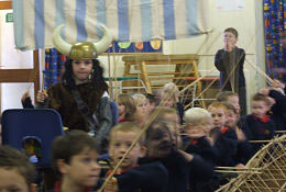 school groups Viking Longship Workshop
