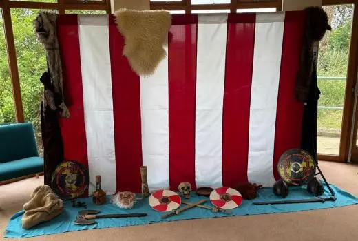 school trip at Vikings