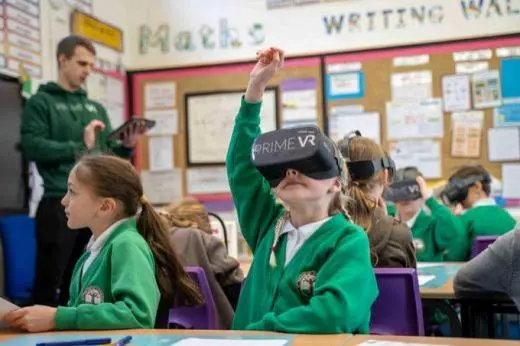 school trip at WW2 VR Workshop - PrimeVR